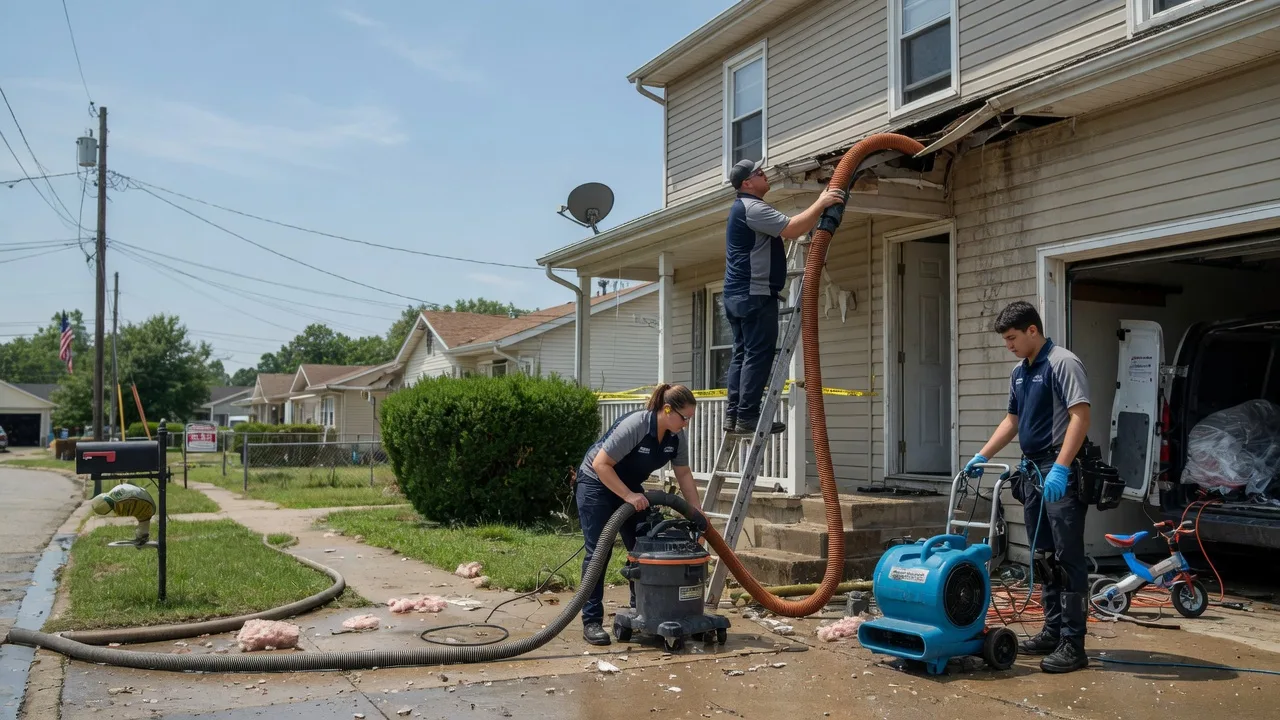 Water Damage Restoration in Rogers, TX near me